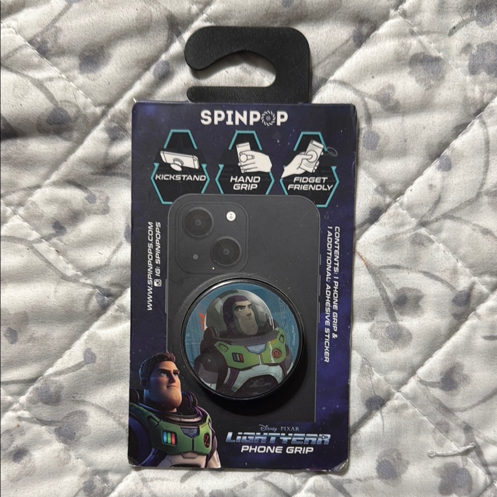 Spinpop Buzz Lightyear Phone Grip